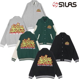 サイラス SILAS x RICK FORD VARSITY JACKET リックフォード コラボ スウェット スタジャン リッキーパウエル メンズ レディース ユニセックス ブランド