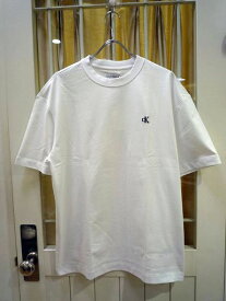 カルバンクラインスタンダード CALVIN KLEIN STANDARDS アーカイブロゴ リラックスクルーネックTシャツ SS RLXD ARCHIVE半LOGO CN TEE 半袖 新品 正規