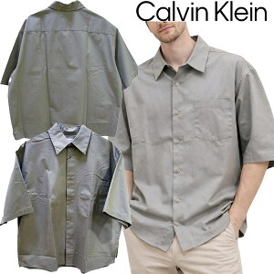 カルバン・クライン(Calvin Klein) 半ソデ メンズシャツ・ワイシャツ 