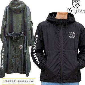 �u���N�X�g�� BRIXTON �����Y �W�b�v�t�[�h�W���P�b�g CLAXTON CREST LW ZIPHOOD JKT �A�E�^�[ ���[�N �A���J�W ���K�i 25-483