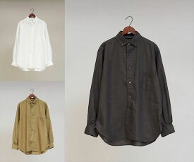 ナイジェル・ケーボン Nigel Cabourn BRITISH OFFICER'S SHIRT TYPE2 HEMP 80460010005 シンプル ミリタリー ワーク ヴィンテージ メンズ ブランド 正規