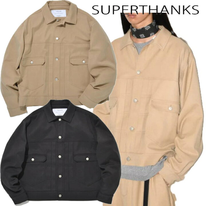 楽天市場】スーパーサンクス SUPERTHANKS トラッカージャケット 