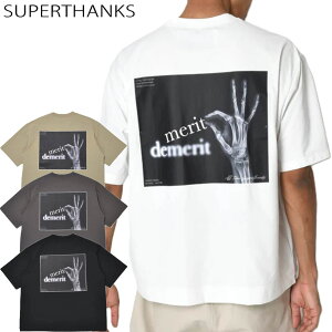 SUPERTHANKS �X�[�p�[�T���N�X �����Y [merit] Functional S/S T-shirt ST262CS03 ����T�V���c �o�b�N�v�����g �z������ �ڐG�⊴ �R�ۖh�L ���K�i