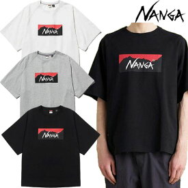 ナンガ NANGA ECO HYBRID SHINING THROUGH LOOSE FIT TEE エコハイブリッド シャイニングスルー Tシャツ 半袖 キャンプ アウトドア 人気 正規品 新品