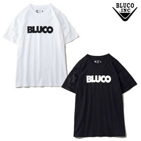 ブルコ BLUCO PRINT TEE -LOGO- Tシャツ 半袖 ロゴ 143-22-001 シンプル ワーク バイカー 作業着 メンズ レディース ブランド