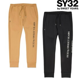 SY32 by SWEET YEARS エスワイサーティトゥ DOUBLEKNIT SKINNY SWEAT PANTS ダブルニット スウェットパンツ ボトム 人気 シンプル セットアップ 正規 新品