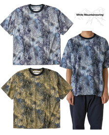 White Mountaineering ホワイトマウンテニアリング MOSAIC JACQUARD T-SHIRT ( WM2571525 ) トップス 半袖 Tシャツ ブラック ネイビー 正規品 新品