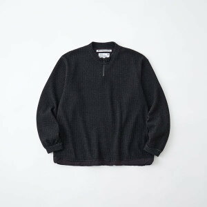 White Mountaineering �z���C�g�}�E���e�j�A�����O HALF ZIP PULLOVER ( WM2573509 ) �n�[�t�W�b�v ����T ���� �g�b�v�X ���K�i �V�i