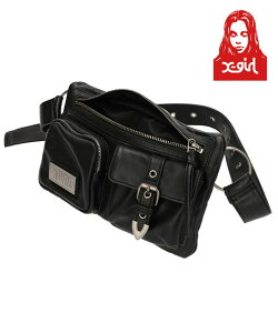 GbNXK[ X-girl FAUX LEATHER 2WAY BELT BAG tFCN U[ 2EFC xg obO Jo fB[X Xg[g uh Vi Ki