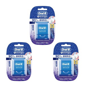 �y3�Z�b�g�z�܂Ƃߔ��� P&G Oral-B �I�[����B �v���~�A�� �f���^���t���X �z���C�g�j���O 35m × 3 �� �A�����J�� ���C���� ���̌��N �I�[�����P�A 4902430577304 �y�l�R�|�X�z