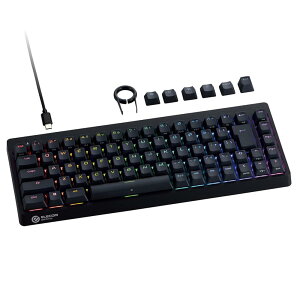 �G���R�� ���s�b�h�g���K�[ �Q�[�~���O�L�[�{�[�h V custom VK600A �L�� �e���L�[���X �u���b�N TK-VK600ABK �y�䂤�p�b�N�z
