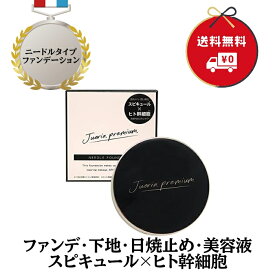 ジュエリア プレミアム ニードル 高機能 ファンデーション BL ライトベージュ スピキュール × ヒト幹細胞 配合 ニードル ファンデ 針 ファンデ カバー 力 艶肌 水光肌 韓国 コスメ SPF50 PA++++ オールインワン コスメ【ネコポス】