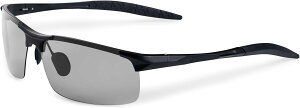 【期間限定&500円OFFクーポン配布中】iFala サングラス メンズ スポーツサングラス 偏光 調光 UV400カット自転車 運転 釣り ドライバ ゴルフ バイク 野球 ランニング テニス スキー 登山 超軽量