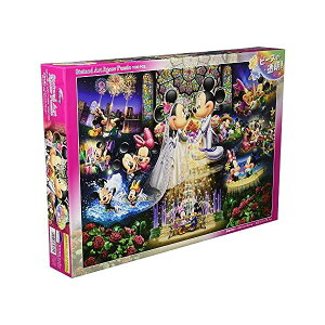 1000ピース ジグソーパズル ディズニー 永遠の誓い~ウエディング ドリーム~ 【ステンドアート】(51.2x73.7cm)