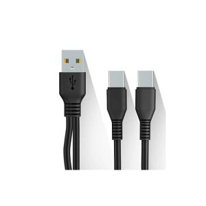 Cable Factoryy [d Type C ҃P[u 1M F z 1{ USB[C X}z ^ubg2䓯ɏ[d TypeC YP[u P[u 2 in1 ֗ USBP[u + F.Wave IWi U