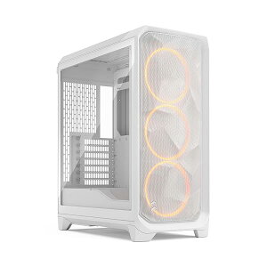 Fractal Design Meshify 3 White RGB TG Clear Tint �~�h���^���[�^PC�P�[�X �N���A�e�B���g �����K���X�p�l�� �z���C�g FD-C-MES3A-07 CS9149