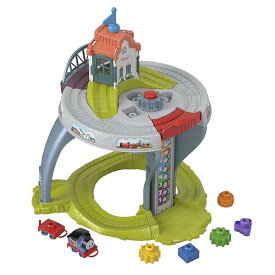 きかんしゃトーマス(Thomas) 1.5才からのマイファーストトーマス きかんしゃトーマスを走らせよう！2層の線路テーブル 乗り物おもちゃ 知育・学習玩具 1歳半から HXP49