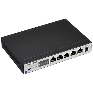 ACEI[Ef[^ I-O DATA 5|[gXCb`Onu 2.5GbpsΉ ^➑ t@XEÉ݌v [vm@\ yT|[g 3N ETQG-ESH05