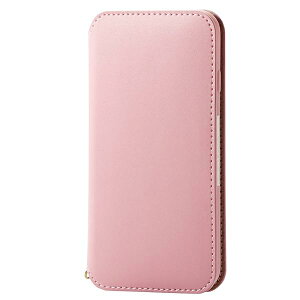 エレコム(ELECOM) iPhone SE (第2世代/第3世代) / 8 / 7 用 ケース 手帳型 レザー 耐衝撃 NEUTZ ピンク PM-A22SPLFY2PN