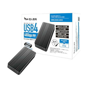 lu M.2 NVMe SSD P[X USB-C USB4 Gen 3 x2 ( 40Gbps ) ڑ SSD Type ( 2280/2260/2242/2230 ) Ή GWM.2AM-U4CC