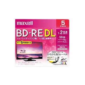 maxell ^p BD-RE DL W260 2{ Chv^uzCg 5pbN BEV50WPE.5S