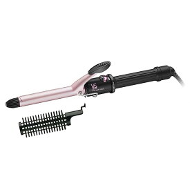 ヴィダル サスーン カール ヘアアイロン 19mm ピンクシリーズ 温度調節機能 ロールブラシ付き ピンク VSI-1912/PJ