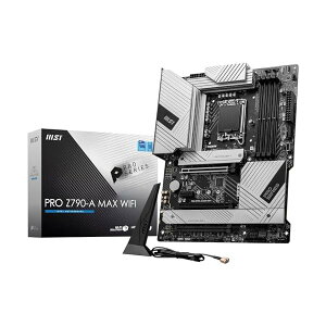 MSI PRO Z790-A MAX WIFI ��14/13/12����Intel LGA1700 Core�v���Z�b�T�Ή� DDR5 Z790�`�b�v�Z�b�g ATX �}�U�[�{�[�h MB6305