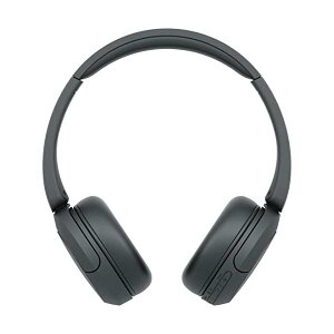 ソニー(SONY) ワイヤレスヘッドホン WH-CH520:Bluetooth対応/軽量設計 約147g/専用アプリ対応により好みの音質にカスタマイズできる「イコライザー」設定対応/ブラック WH-CH520 B 小