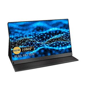 EVICIV oCj^[ 15.6C` 1920*1080 Q[~Op |[^ufBXvC IPStpl ^ y yz[X^h VESA یJo[ USB Type-C WHDMI PS4/XBOX/Switch/PC
