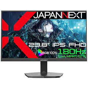 yECTCgzJAPANNEXT 23.8C` IPSpl 180HzΉ tHD(1920x1080)𑜓x Q[~Oj^[ JN-Ei238G180F HDMI DP 1ms(GTG/MPRT) HDR sRGB:100% PS