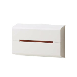 ideaco(�C�f�A�R) �ǂɎ��t���\ ���^ �e�B�b�V���z���_�[ �z���C�g WALL (�E�H�[��)