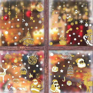 �yCharming Club�z�E�H�[���X�e�b�J�[ �N���X�}�X ���� �Ód�X�e�b�J�[ ���X�e�b�J�[ 147pcs �N���X�}�X�f�R���[�V���� �������� �ǎ� �K���X �V�[���� Merry christmas �Ⴞ��� �T���^�N���[�X �g�i