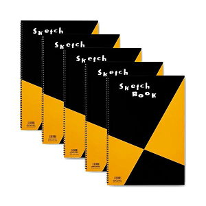 マルマン スケッチブック A3 図案シリーズ 画用紙 並口 24枚 5冊セット S115X5