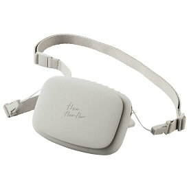 【2021年モデル】エレコム USB扇風機 「flow flow flow」 FAN-U216WH 充電式 ハンズフリー 3段階風量調節 ネックストラップ・クリップ付 卓上用スタンド ホワイト