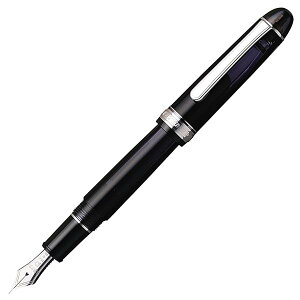 プラチナ万年筆 万年筆 EF 極細字 3776 センチュリー ロジウムフィニッシュ ブラックダイヤモンド PNB-18000CR 7-1 正規輸入品
