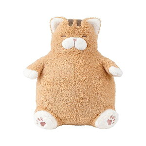 りぶはあと 抱き枕 ねこ肯定感 とらねこのしゃけ Mサイズ(全長約26cm)かわいい 猫 抱きまくら ぬいぐるみ 猫グッズ 27722-42