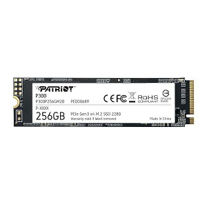 Patriot Memory P300 256GB M.2 SSD 2280 NVMe PCIe Gen 3x4 内蔵型SSD P300P256GM28