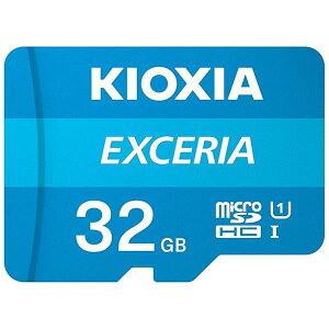 Kioxia (LINVA) 32GB microSD Exceria tbV[J[h A_v^[t U1 R100 C10 tHD ǂݎ 100MB/b LMEX1L032GG2