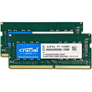 Crucial(N[V) CFD̔ m[gPCp DDR4-3200 (PC4-25600) 16GB×2 (32GB)   260pin Crucial by Micron W4N3200CM-16GQ