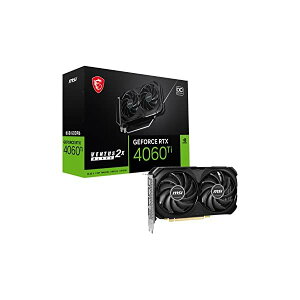 MSI GeForce RTX 4060 Ti VENTUS 2X BLACK 8G OC OtBbNX{[h VD8517