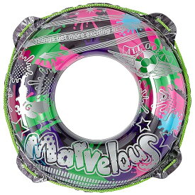 イガラシ 70cm浮き輪 マーベラスウキワ ロープ付き RLC-070V