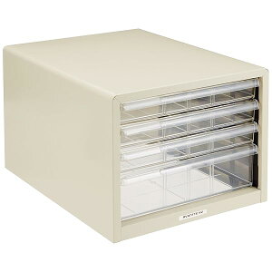 ナカバヤシ アバンテV2 レターケース B4 浅3・深1段 BL-44 シロ