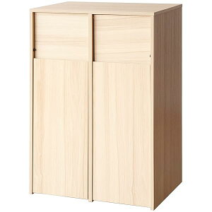 {쏊 _Xg{bNX wIX vbV LX^[t ؖڒ 45Lx2Ή 60.5x43x90cm DB-F2100 NT i`