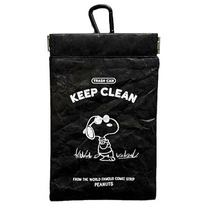 w~OX gуS~ POY(|[C) PEANUTS 10×16cm Jri&ʃ|Pbgt BLACK 4494104