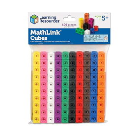 ラーニング リソーシーズ MathLink(R) Cubes 算数キューブ (100個入り) LER 4285
