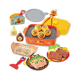 ジョイパレット(JOYPALETTE) アンパンマン 焼肉!たこやき!鉄板焼きも! 3wayおしゃべりホットプレート DX