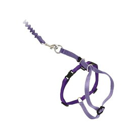 PetSafe（ペットセーフ）猫のハーネス イージーウォーク ネコ用ハーネス&バンジーリード ライラック Lサイズ