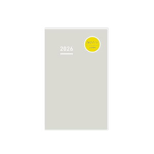 �R�N�� �W�u���蒠 DAYs mini �蒠 2026 �}���X���[ �f�C���[ B6�X���� �O���[ �j-JDM1M-26 2026�N 1���n�܂�