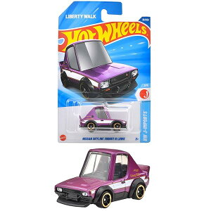 �z�b�g�E�B�[��(Hot Wheels) �x�[�V�b�N�J�[ ���Y �X�J�C���C�� 2000GT-R LBWK ��蕨�������� �~�j�J�[ 3�΂��� �p�[�v�� JFN52