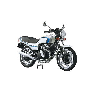 ���������ގ�(AOSHIMA) 1/12 �����i�o�C�N Honda CBX400F �p�[���V�F���z���C�g (CBX550F Ver.)